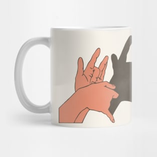 Devil Shadow Puppet Mug